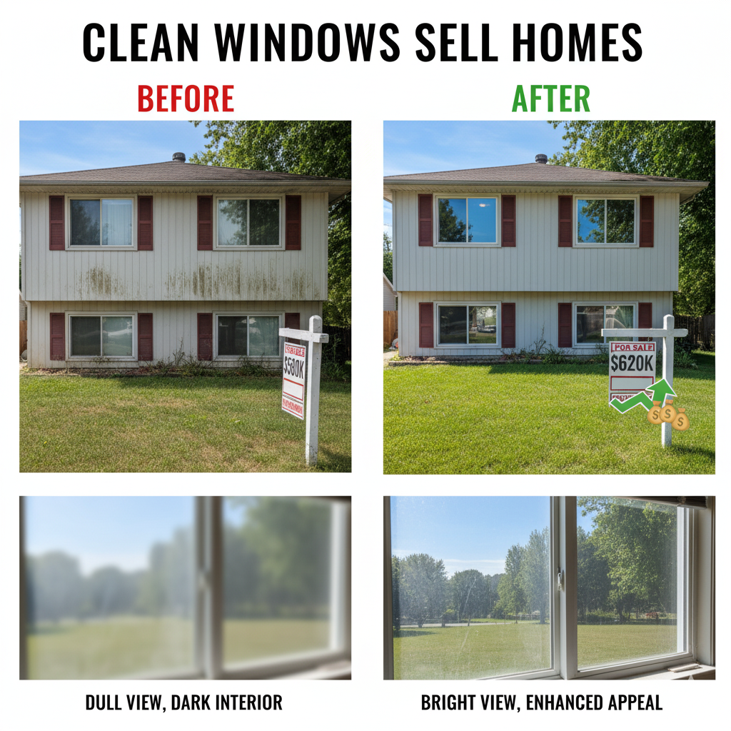 Why You Should Book Window Cleaning Before Selling Your Home