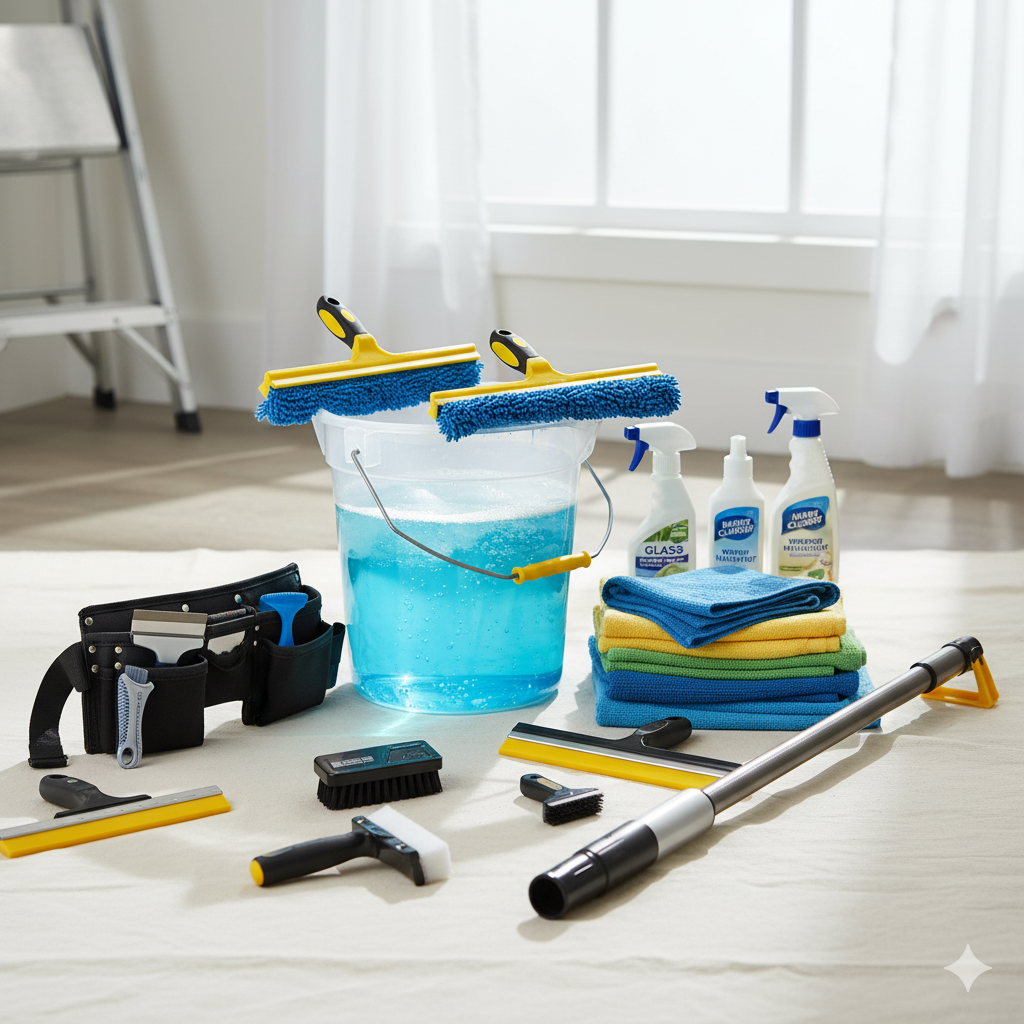 Tools the Pros Use for Streak-Free Window Cleaning